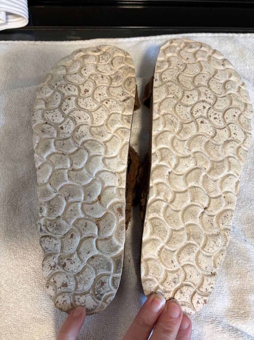 Bio Step Braided Tan Leather Sandals Sz 6 - Picture 5 of 6